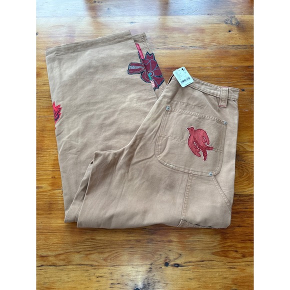 We The Free Bright Time Craft Pants Sz 10 New NWT cotton - Picture 14 of 16